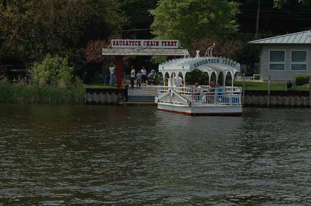 Saugatuck chain ferry
